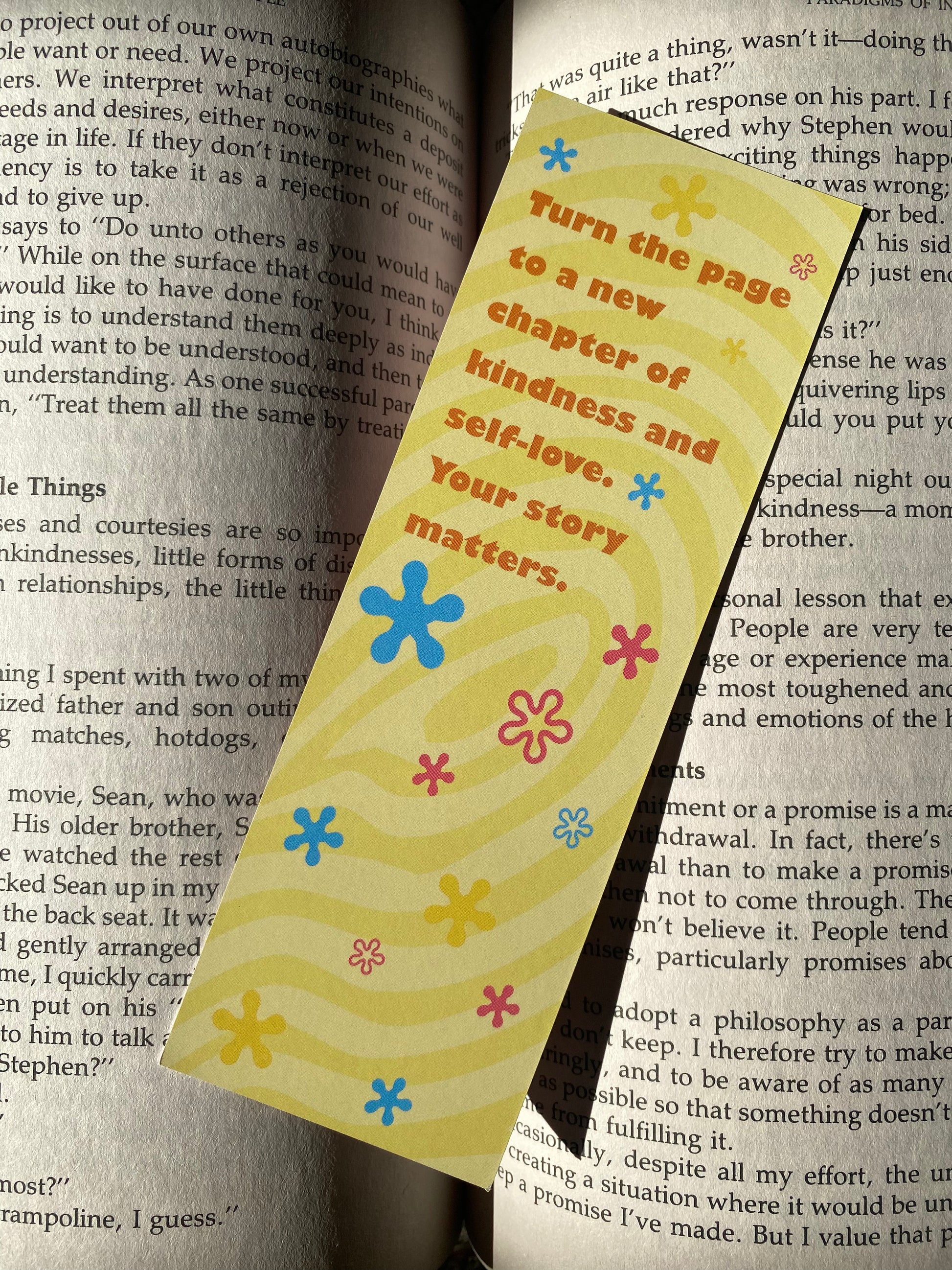 Serenity & New Beginnings Double-Sided Bookmark
