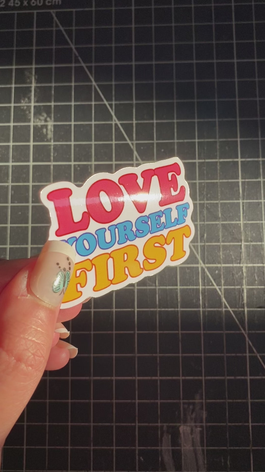 Love Yourself First Sticker